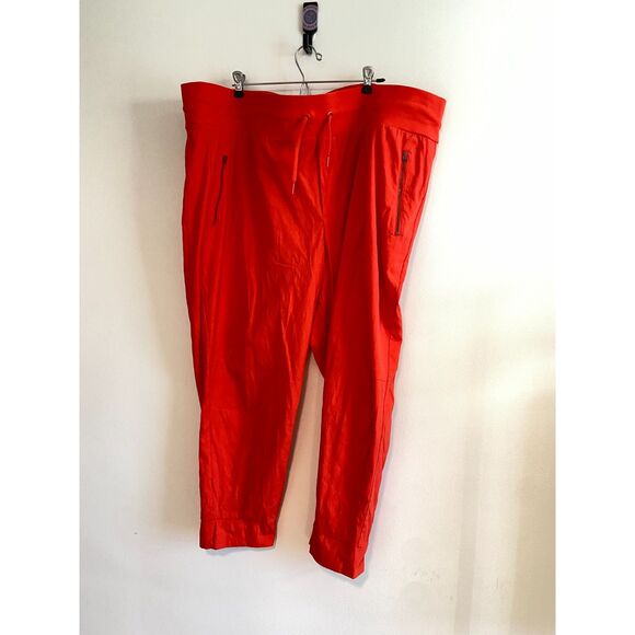 ATHLETA Trekkie North Jogger SIZE 26 Bright Orange - Picture 3 of 7